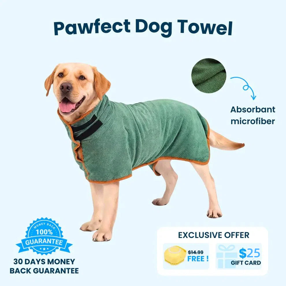 Pawfect Dry Dog Towel